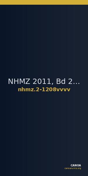 NHMZ 2011, Bd 2 2-1208vvvv — CANOA