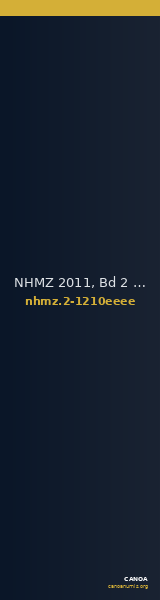 NHMZ 2011, Bd 2 2-1210eeee — CANOA