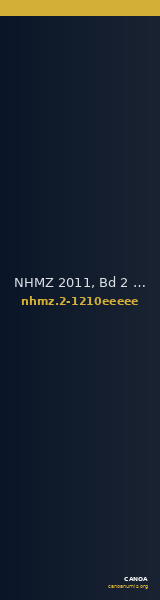 NHMZ 2011, Bd 2 2-1210eeeee — CANOA