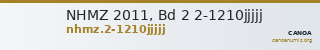 NHMZ 2011, Bd 2 2-1210jjjjj — CANOA