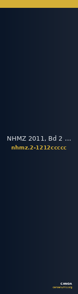 NHMZ 2011, Bd 2 2-1212ccccc — CANOA