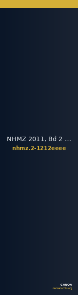 NHMZ 2011, Bd 2 2-1212eeee — CANOA