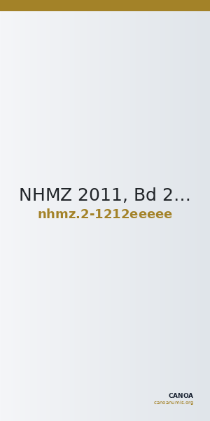NHMZ 2011, Bd 2 2-1212eeeee — CANOA