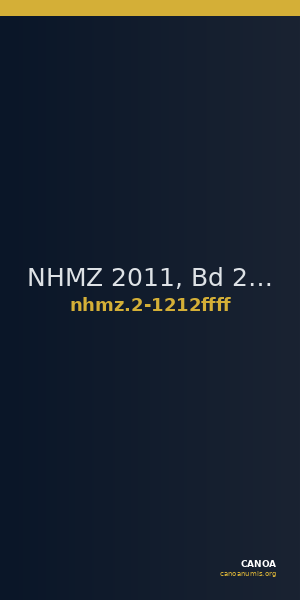NHMZ 2011, Bd 2 2-1212ffff — CANOA