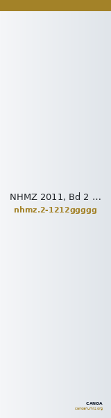 NHMZ 2011, Bd 2 2-1212ggggg — CANOA
