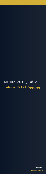 NHMZ 2011, Bd 2 2-1212ggggg — CANOA
