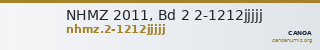 NHMZ 2011, Bd 2 2-1212jjjjj — CANOA