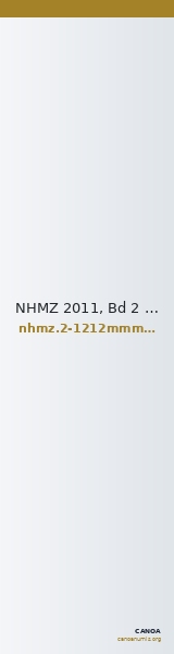 NHMZ 2011, Bd 2 2-1212mmmmm — CANOA