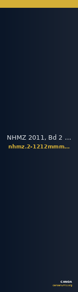 NHMZ 2011, Bd 2 2-1212mmmmm — CANOA
