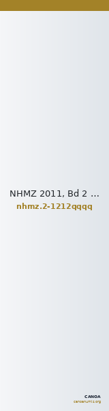 NHMZ 2011, Bd 2 2-1212qqqq — CANOA