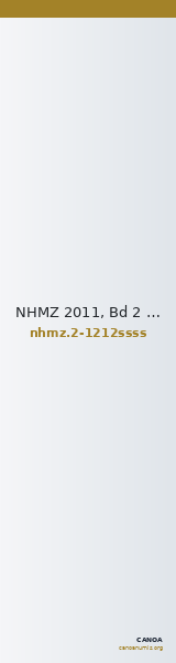 NHMZ 2011, Bd 2 2-1212ssss — CANOA
