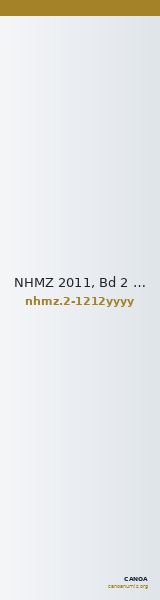 NHMZ 2011, Bd 2 2-1212yyyy — CANOA