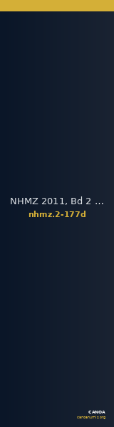 NHMZ 2011, Bd 2 2-177d — CANOA