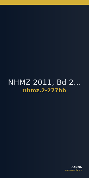 NHMZ 2011, Bd 2 2-277bb — CANOA