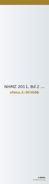 NHMZ 2011, Bd 2 2-303bbb — CANOA