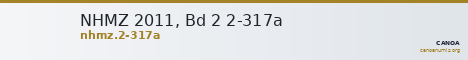 NHMZ 2011, Bd 2 2-317a — CANOA