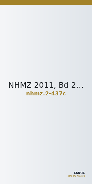 NHMZ 2011, Bd 2 2-437c — CANOA