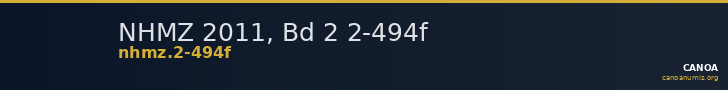 NHMZ 2011, Bd 2 2-494f — CANOA