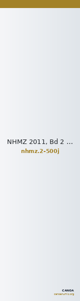 NHMZ 2011, Bd 2 2-500j — CANOA