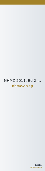 NHMZ 2011, Bd 2 2-58g — CANOA