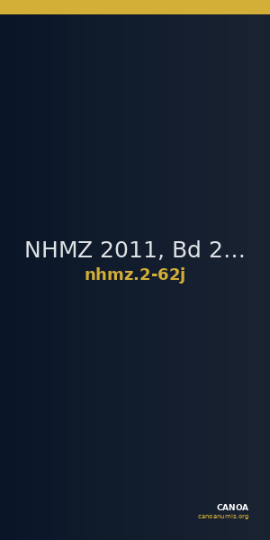 NHMZ 2011, Bd 2 2-62j — CANOA