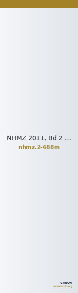 NHMZ 2011, Bd 2 2-688m — CANOA