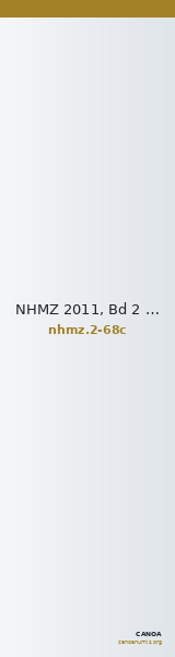 NHMZ 2011, Bd 2 2-68c — CANOA
