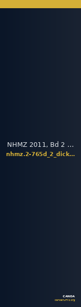 NHMZ 2011, Bd 2 2-765d_2_dicken — CANOA