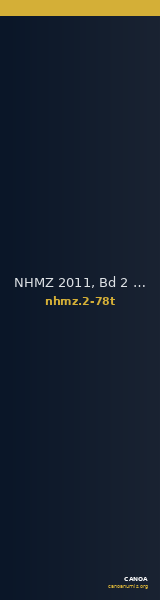 NHMZ 2011, Bd 2 2-78t — CANOA