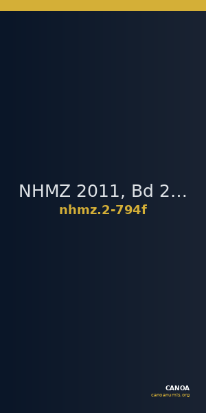 NHMZ 2011, Bd 2 2-794f — CANOA