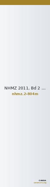NHMZ 2011, Bd 2 2-804m — CANOA