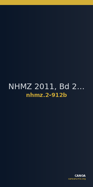 NHMZ 2011, Bd 2 2-912b — CANOA