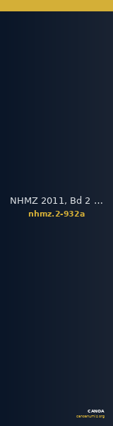 NHMZ 2011, Bd 2 2-932a — CANOA