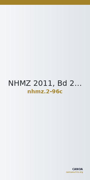 NHMZ 2011, Bd 2 2-96c — CANOA