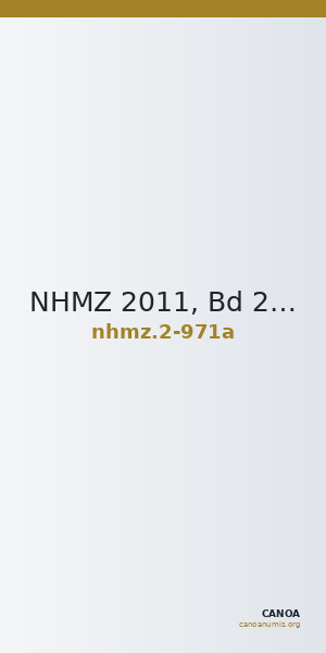 NHMZ 2011, Bd 2 2-971a — CANOA