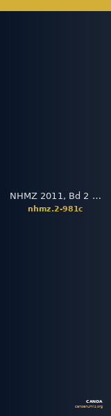 NHMZ 2011, Bd 2 2-981c — CANOA