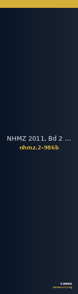 NHMZ 2011, Bd 2 2-986b — CANOA