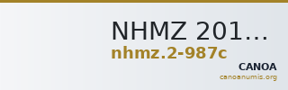 NHMZ 2011, Bd 2 2-987c — CANOA