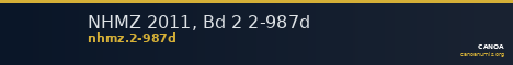 NHMZ 2011, Bd 2 2-987d — CANOA