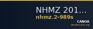 NHMZ 2011, Bd 2 2-989s — CANOA