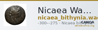 Nicaea Waddington 1910 1 — CANOA