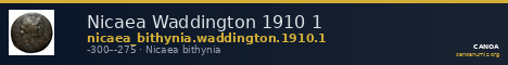 Nicaea Waddington 1910 1 — CANOA