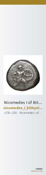 Nicomedes I of Bithynia Bithynia Waddington 1908 4 — CANOA