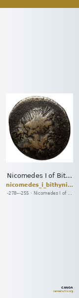 Nicomedes I of Bithynia Bithynia Waddington 1908 5 — CANOA