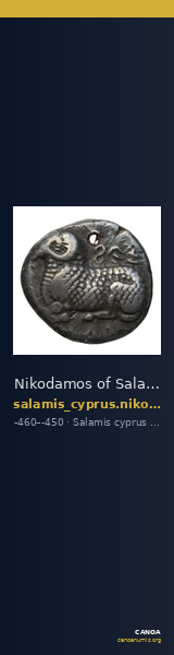 Nikodamos of Salamis Salamis BMC Salamis 31 — CANOA