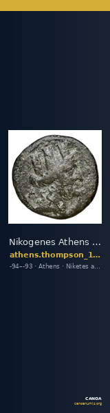 Nikogenes Athens Thompson 1961 1032-1049 — CANOA