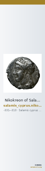 Nikokreon of Salamis Salamis BMC Salamis 85 — CANOA