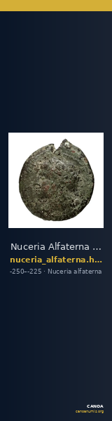 Nuceria Alfaterna Historia Numorum Italy 610 — CANOA