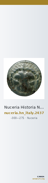 Nuceria Historia Numorum Italy 2437 — CANOA