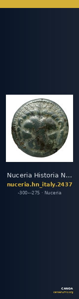 Nuceria Historia Numorum Italy 2437 — CANOA